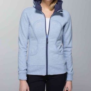 Lululemon Pale Blue Scuba Hoodie
